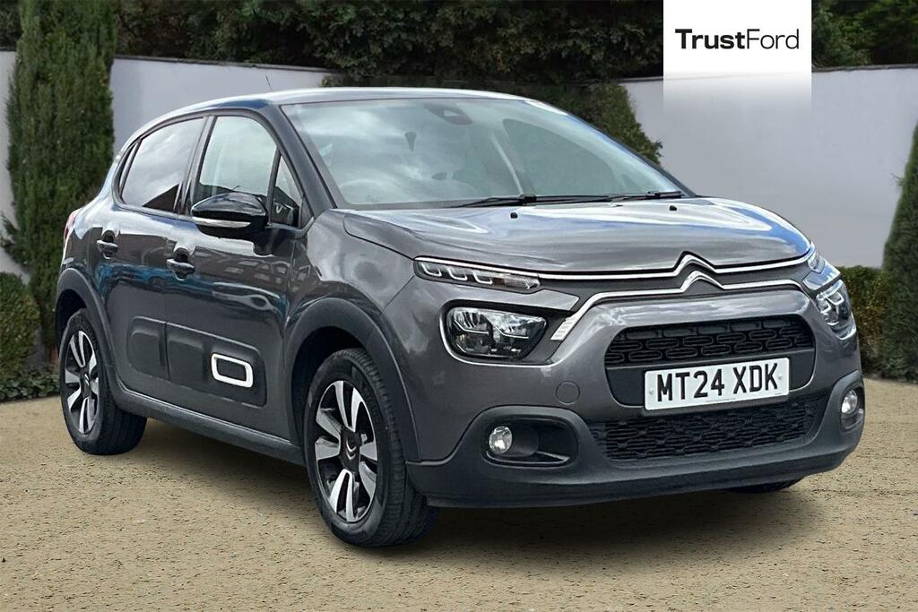Citroen C3 1.2 Puretech 110 Plus Eat6rear Camera - Appl MT24XDK Grey