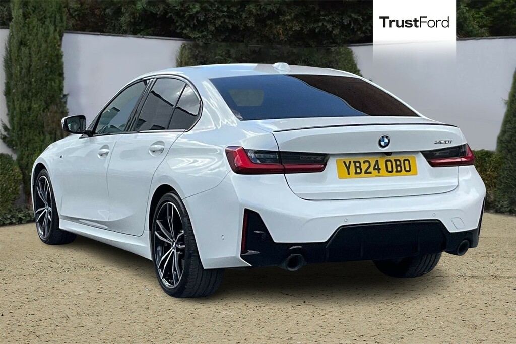 BMW 3 Series 320I M Sport Step Camera - Heated S YB24OBO White #2