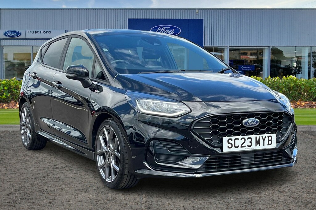Ford Fiesta 1.0T Ecoboost St-line Hatchback Black