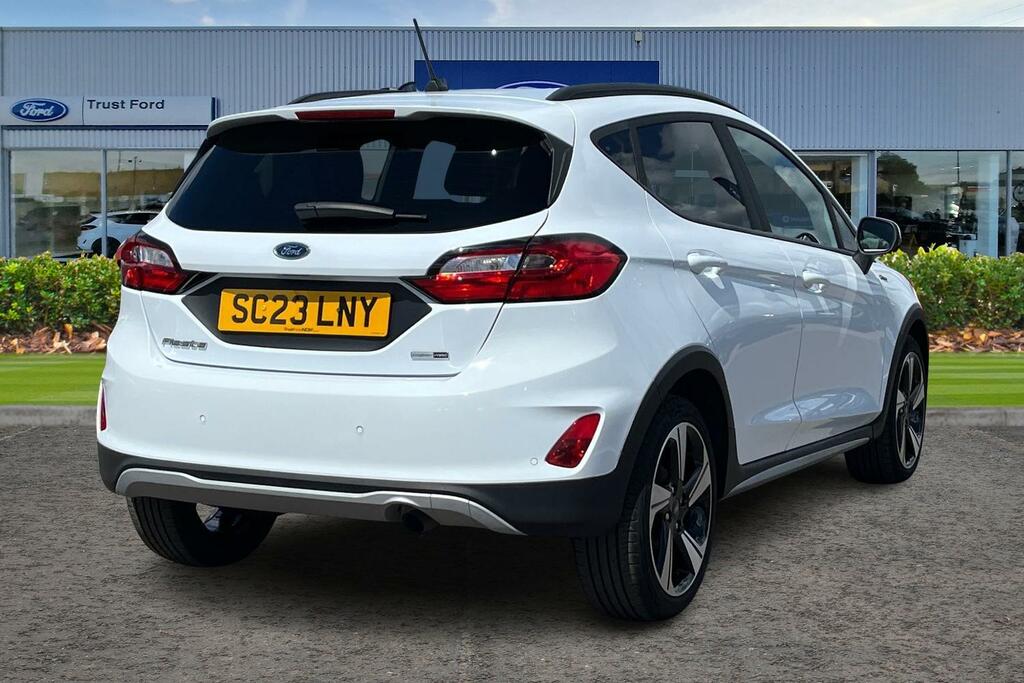 Ford Fiesta 1.0T Ecoboost Mhev Active Edition Hatchback Pe SC23LNY White #4
