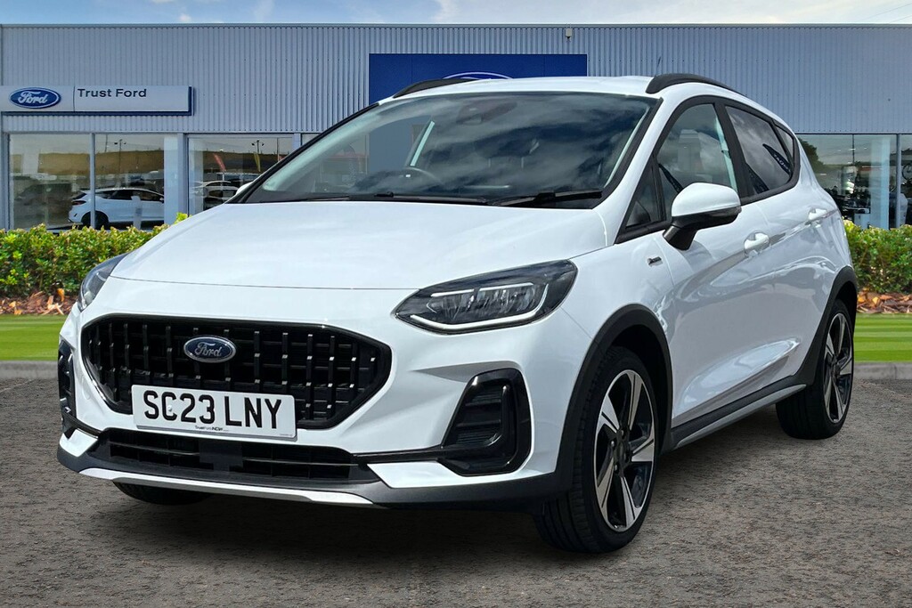 Ford Fiesta 1.0T Ecoboost Mhev Active Edition Hatchback Pe SC23LNY White #5