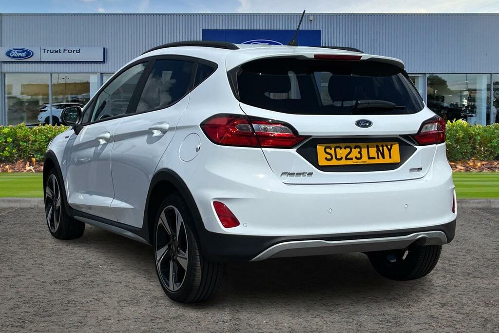 Ford Fiesta 1.0T Ecoboost Mhev Active Edition Hatchback Pe SC23LNY White #2