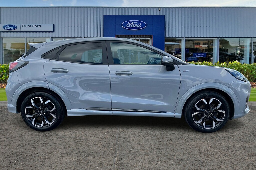 Ford Puma 1.0T Ecoboost Mhev St-line X Suv Hybrid YP23RCX Grey #3