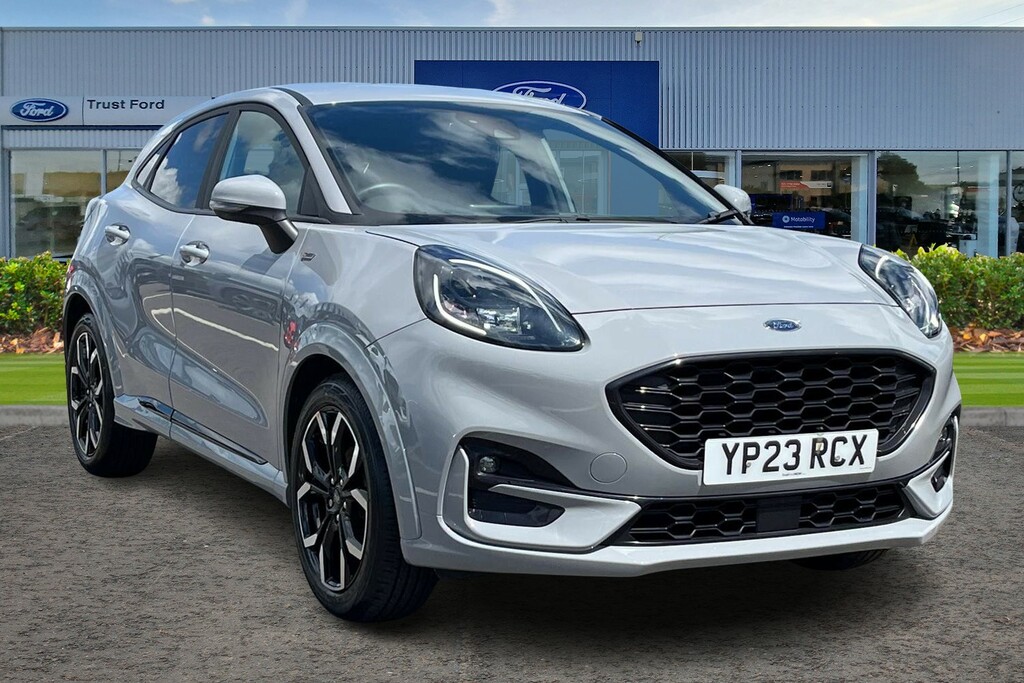 Ford Puma 1.0T Ecoboost Mhev St-line X Suv Hybrid YP23RCX Grey