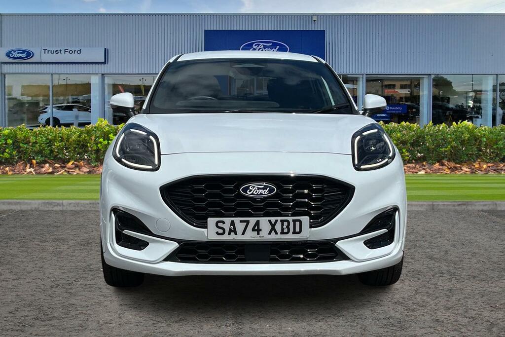 Ford Puma 1.0T Ecoboost Mhev St-line X Suv Hybrid SA74XBD White #6