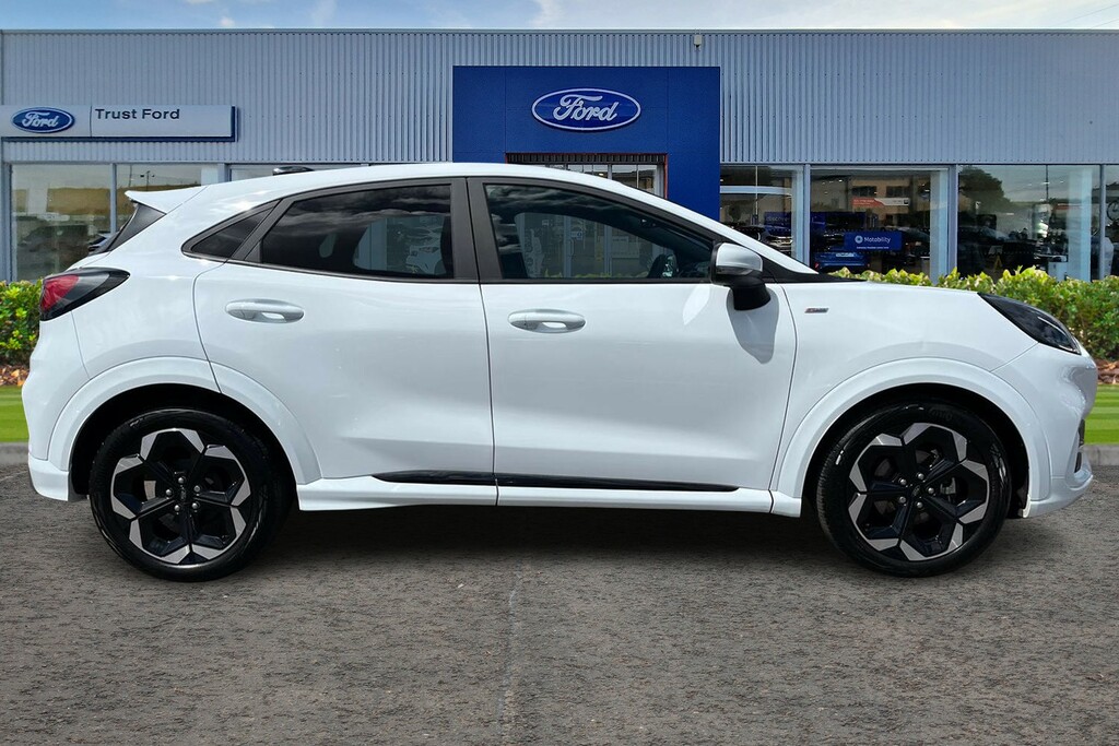 Ford Puma 1.0T Ecoboost Mhev St-line X Suv Hybrid SA74XBD White #3