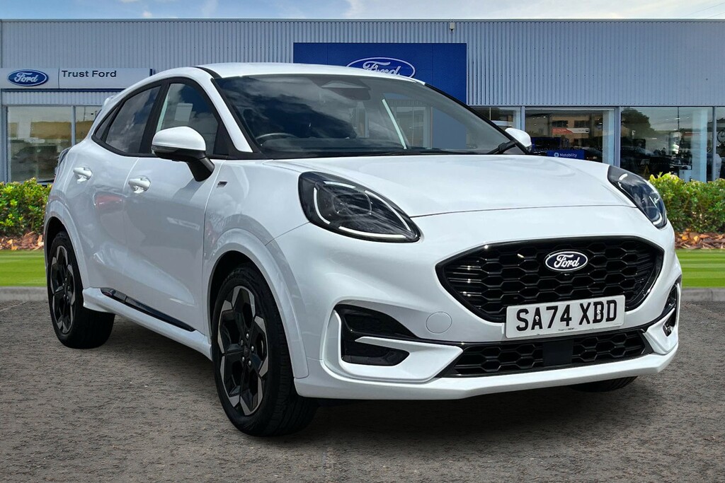 Ford Puma 1.0T Ecoboost Mhev St-line X Suv Hybrid White