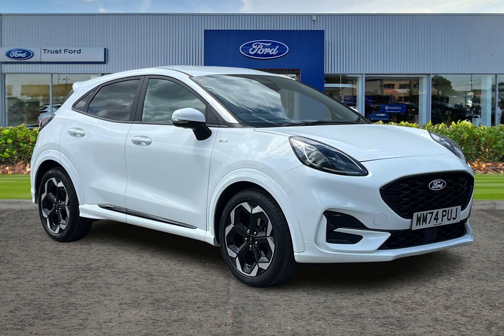 Ford Puma St-line X Rear View Camera Wireless Charging P White