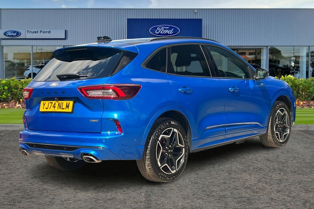Ford Kuga 2.5 St-line X Sync4 Navigation Heated Seats Stee YJ74NLM Blue #4