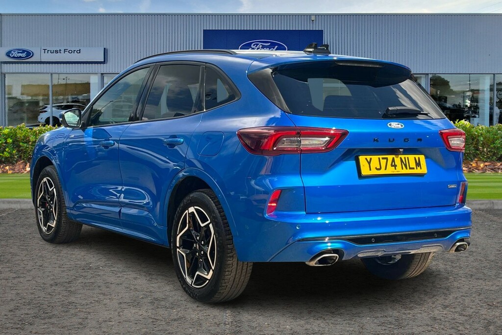 Ford Kuga 2.5 St-line X Sync4 Navigation Heated Seats Stee YJ74NLM Blue #2