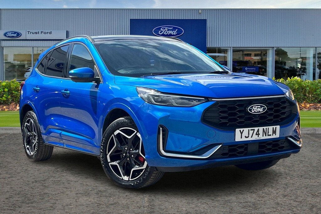Ford Kuga 2.5 St-line X Sync4 Navigation Heated Seats Stee YJ74NLM Blue