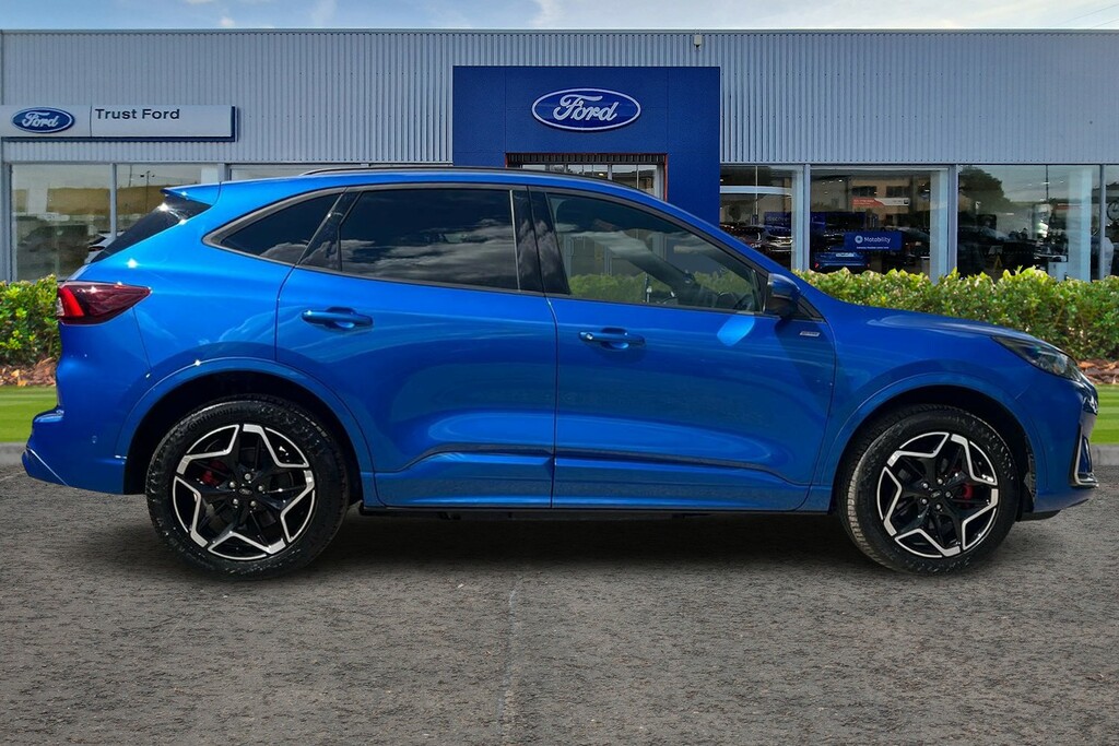 Ford Kuga 2.5 St-line X Sync4 Navigation Heated Seats Stee YJ74NLM Blue #3