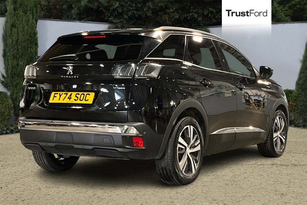 Peugeot 3008 1.6 Hybrid 180 Allure Premium E-eat8 Black #4