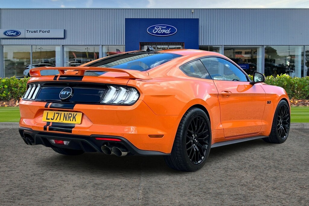 Ford Mustang 5.0 V8 Gt Fastback Selshift Euro 6 450 Orange #4