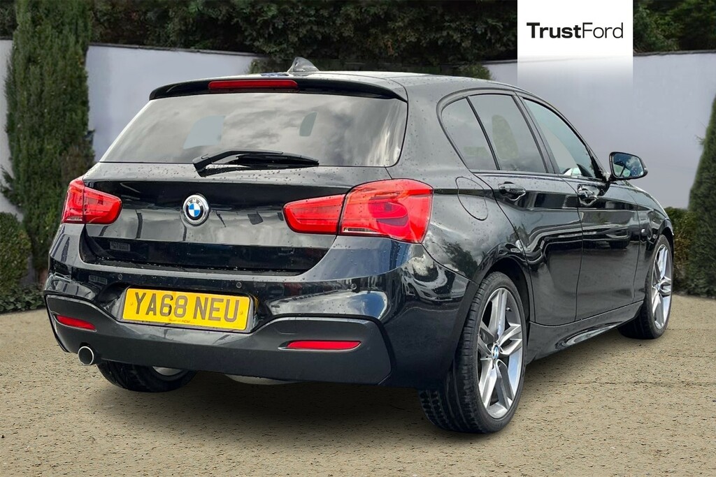 BMW 1 Series 1.5 116D M Sport Hatchback Euro 6 Black #4