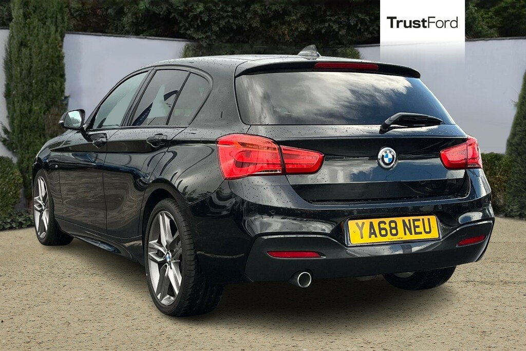 BMW 1 Series 1.5 116D M Sport Hatchback Euro 6 Black #2