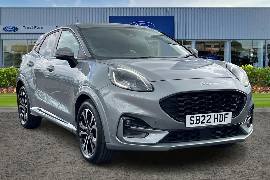 Ford Puma 1.0T Ecoboost Mhev St-line Suv Hybrid M Silver