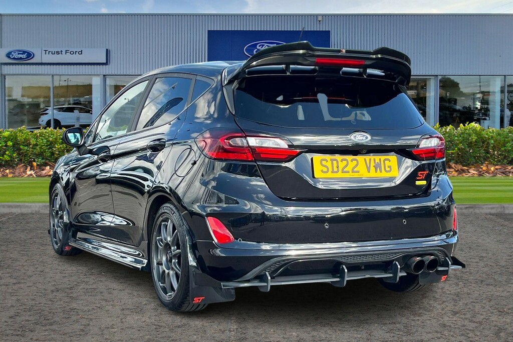 Ford Fiesta St-line White #2