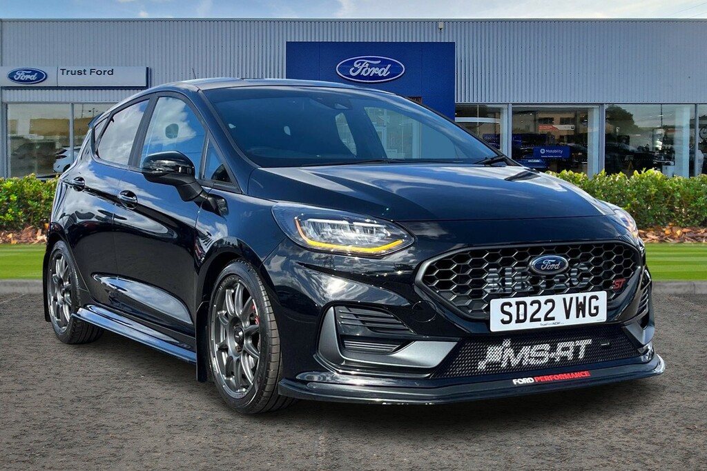 Ford Fiesta St-line White #1