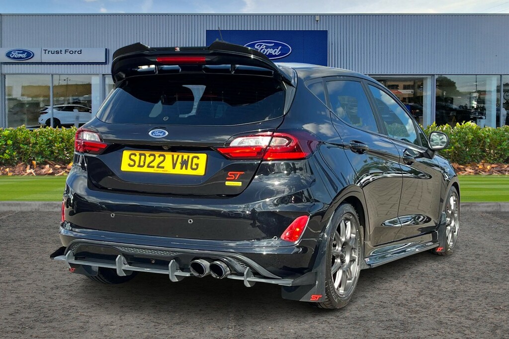 Ford Fiesta St-line White #4