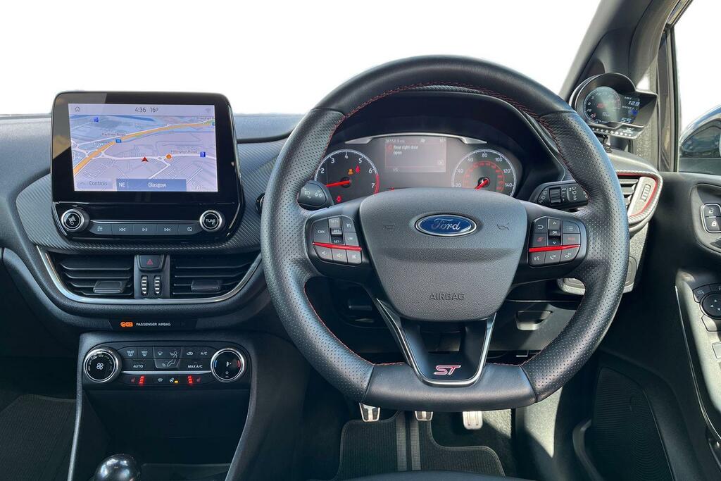 Ford Fiesta St-line White #11