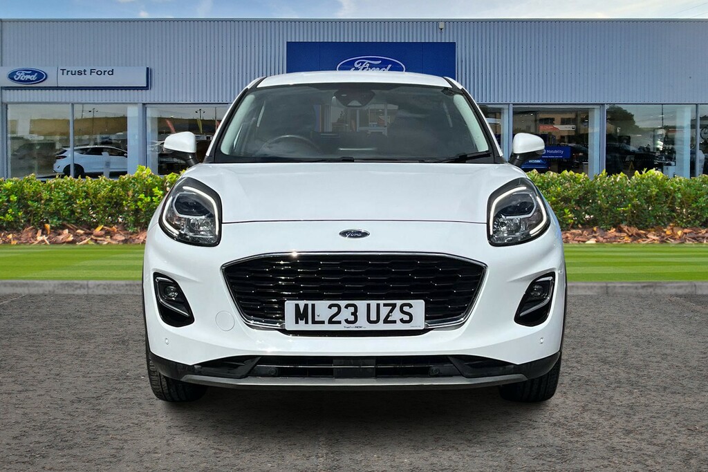 Ford Puma 1.0 Ecoboost Hybrid Mhev Titanium Dct Self Par ML23UZS White #6