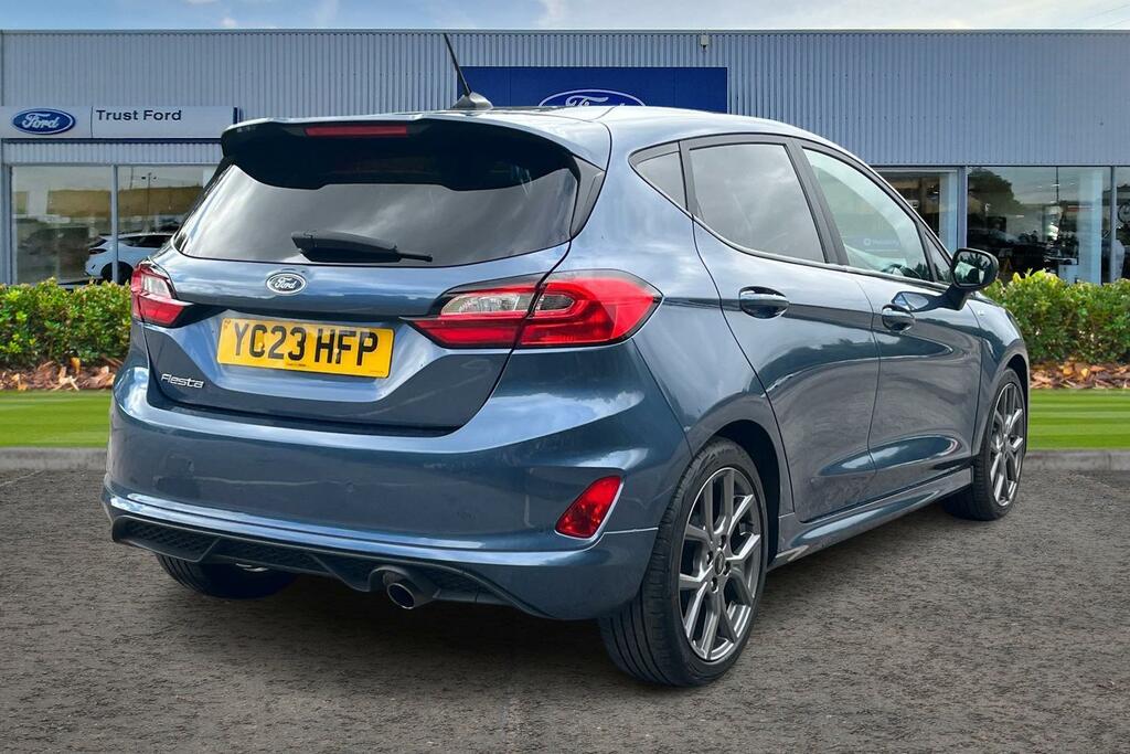 Ford Fiesta 1.0 Ecoboost St-line YC23HFP Blue #4