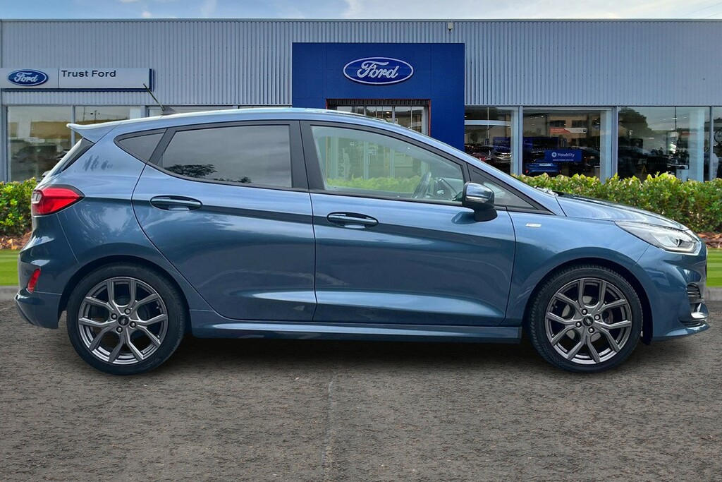 Ford Fiesta 1.0 Ecoboost St-line YC23HFP Blue #3