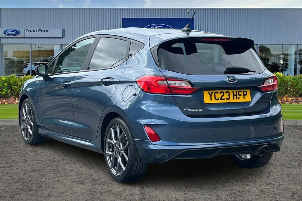 Ford Fiesta 1.0 Ecoboost St-line YC23HFP Blue #2