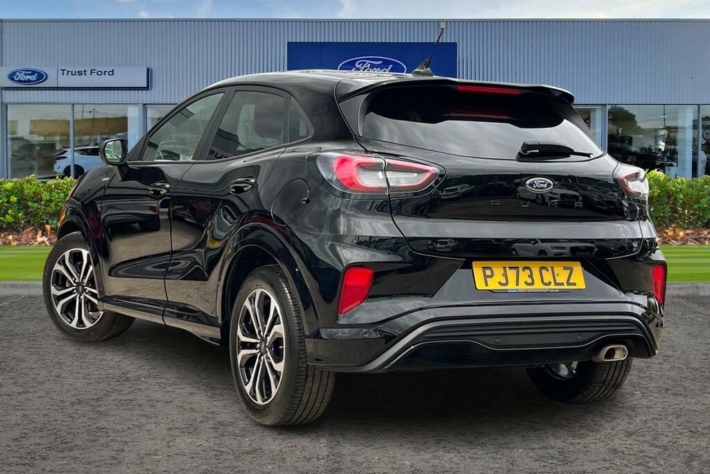 Ford Puma 1.0 Ecoboost Hybrid Mhev St-line Sync3 Navigation PJ73CLZ Black #2