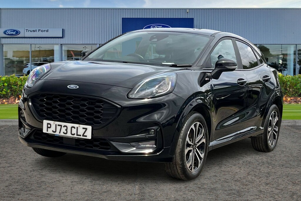 Ford Puma 1.0 Ecoboost Hybrid Mhev St-line Sync3 Navigation PJ73CLZ Black #5