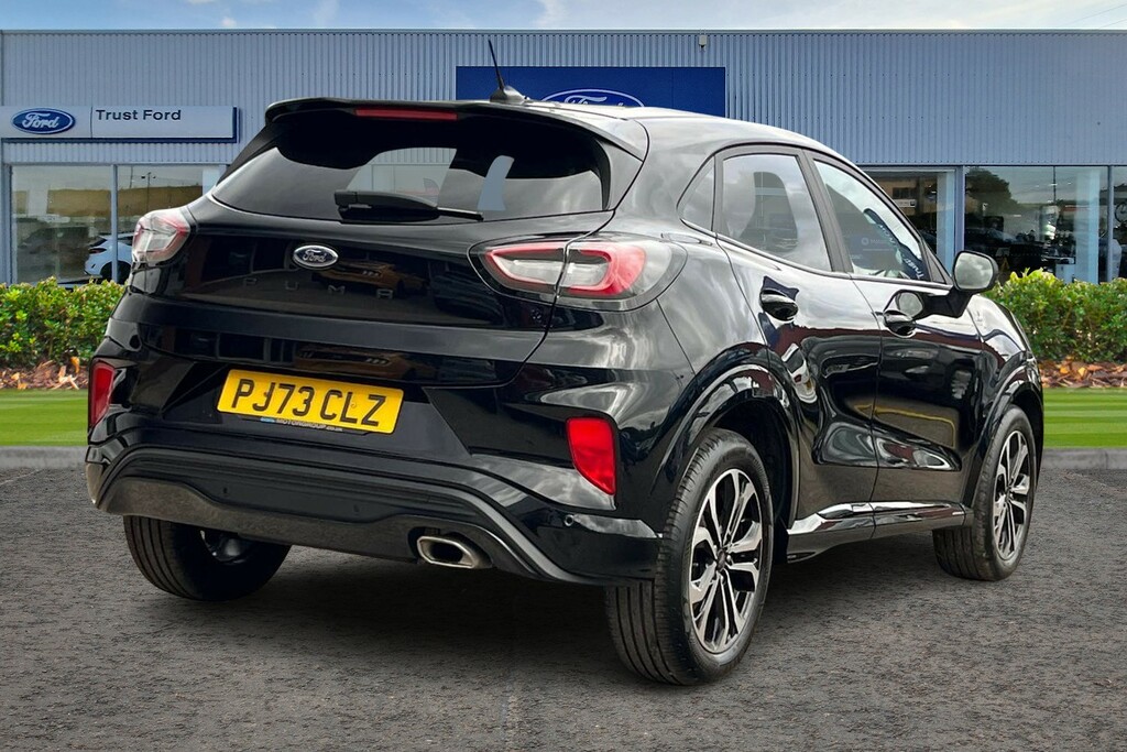 Ford Puma 1.0 Ecoboost Hybrid Mhev St-line Sync3 Navigation PJ73CLZ Black #4