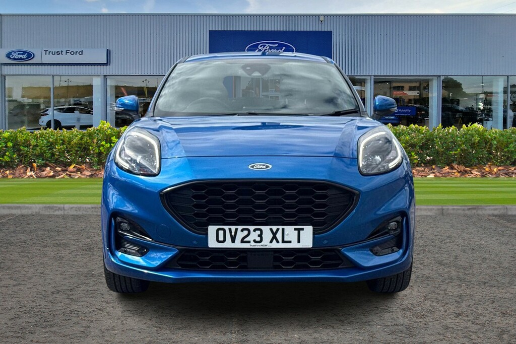 Ford Puma 1.0 Ecoboost Hybrid Mhev St-line X 5Dr- With Rever OV23XLT Blue #6