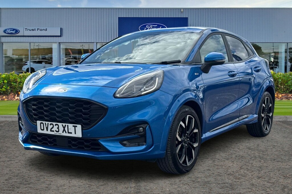 Ford Puma 1.0 Ecoboost Hybrid Mhev St-line X 5Dr- With Rever OV23XLT Blue #5
