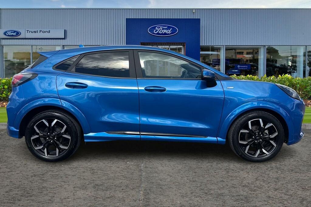 Ford Puma 1.0 Ecoboost Hybrid Mhev St-line X 5Dr- With Rever OV23XLT Blue #3