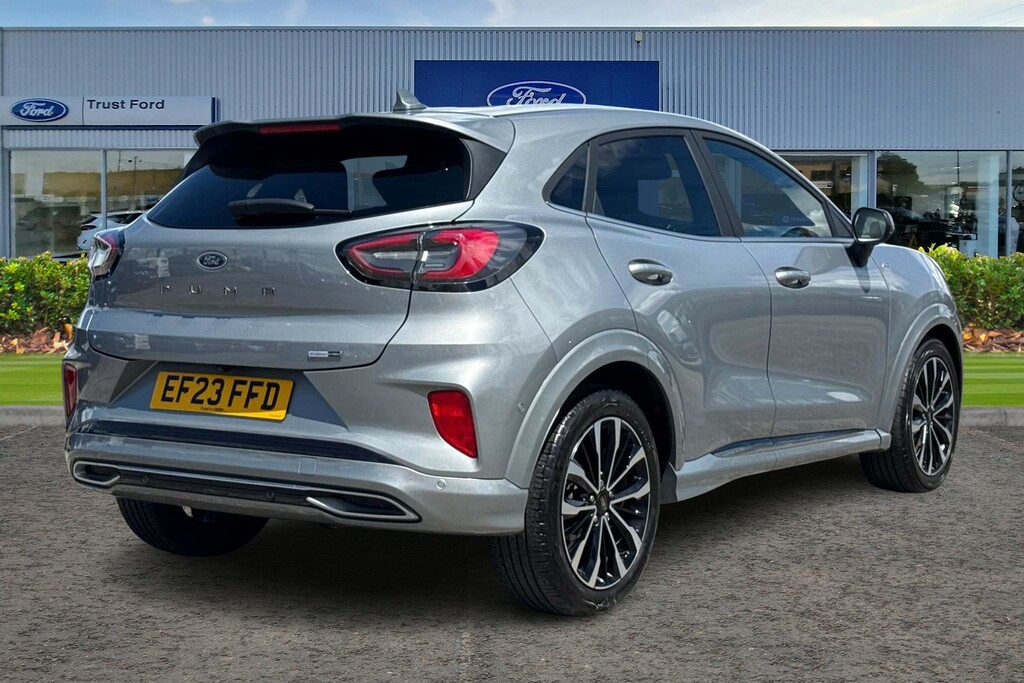 Ford Puma 1.0T Ecoboost Mhev St-line Vignale EF23FFD Silver #4