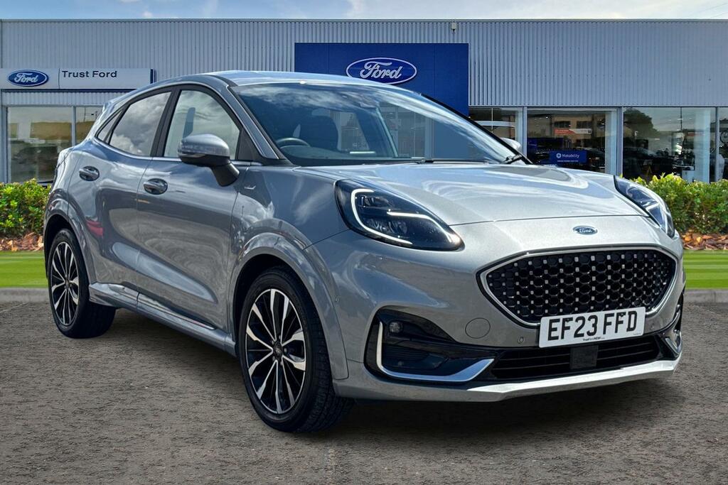 Ford Puma 1.0T Ecoboost Mhev St-line Vignale EF23FFD Silver