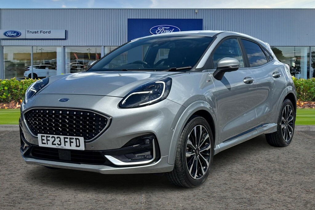 Ford Puma 1.0T Ecoboost Mhev St-line Vignale EF23FFD Silver #5
