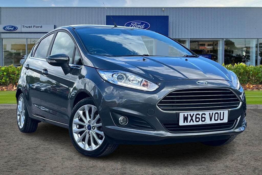 Ford Fiesta 1.0 Ecoboost Titanium X Sync 2 - Heated Sea WX66VOU Grey