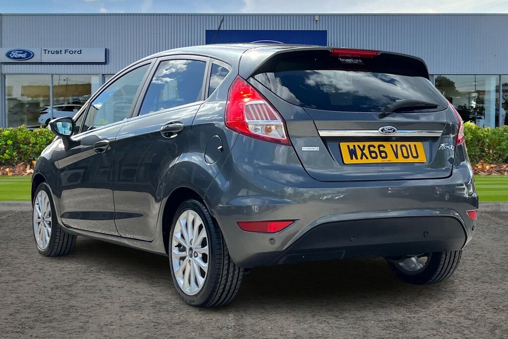 Ford Fiesta 1.0 Ecoboost Titanium X Sync 2 - Heated Sea WX66VOU Grey #2