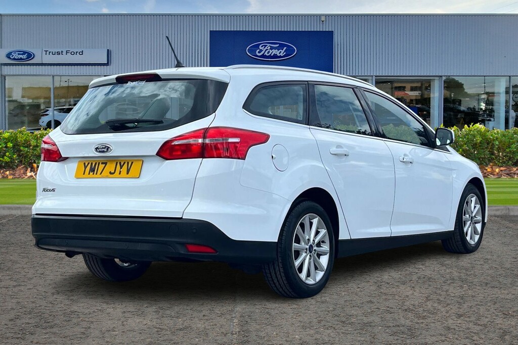 Ford Focus 1.5 Tdci 120 Titanium Sync 3 - Bluetooth Us YM17JYV White #4