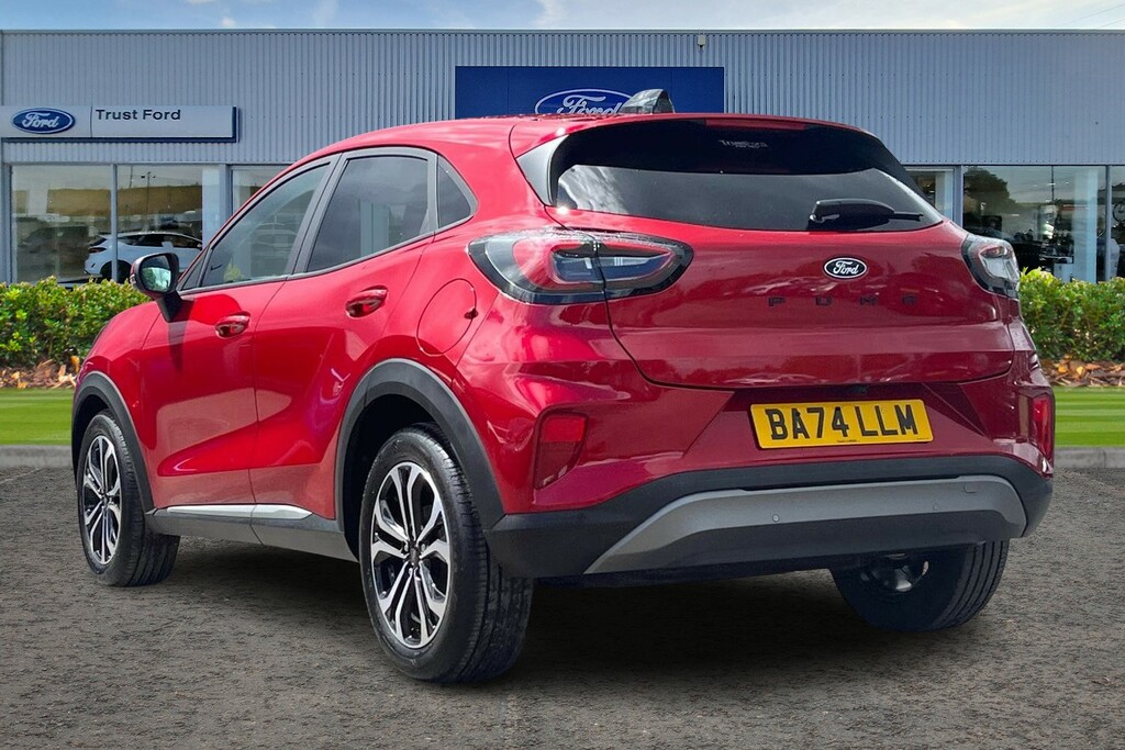Ford Puma 1.0 Ecoboost Hybrid Mhev Titanium Sync 4 Bl BA74LLM Red #2