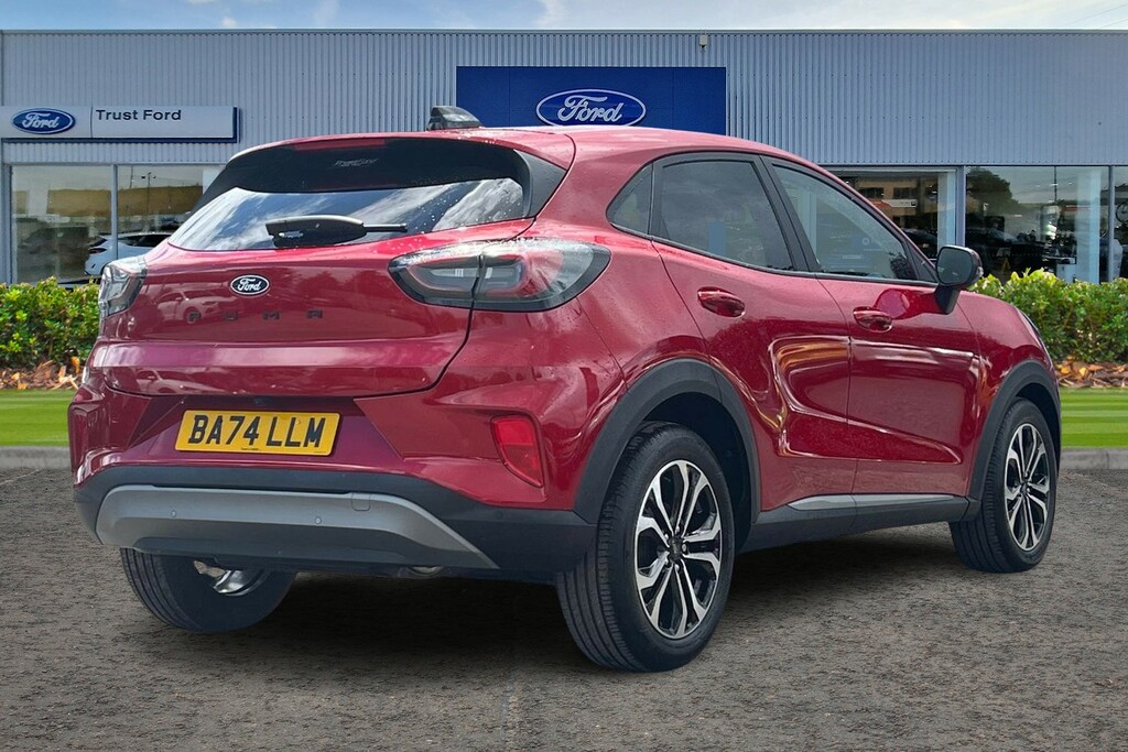 Ford Puma 1.0 Ecoboost Hybrid Mhev Titanium Sync 4 Bl BA74LLM Red #4