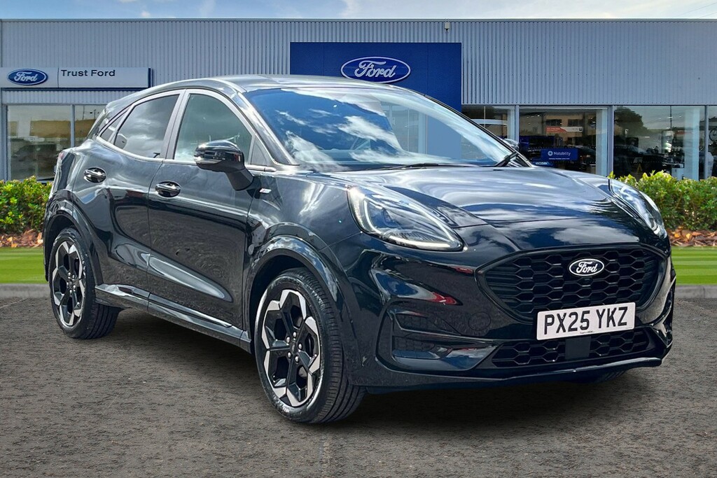 Ford Puma 1.0 Ecoboost Hybrid Mhev St-line X Black