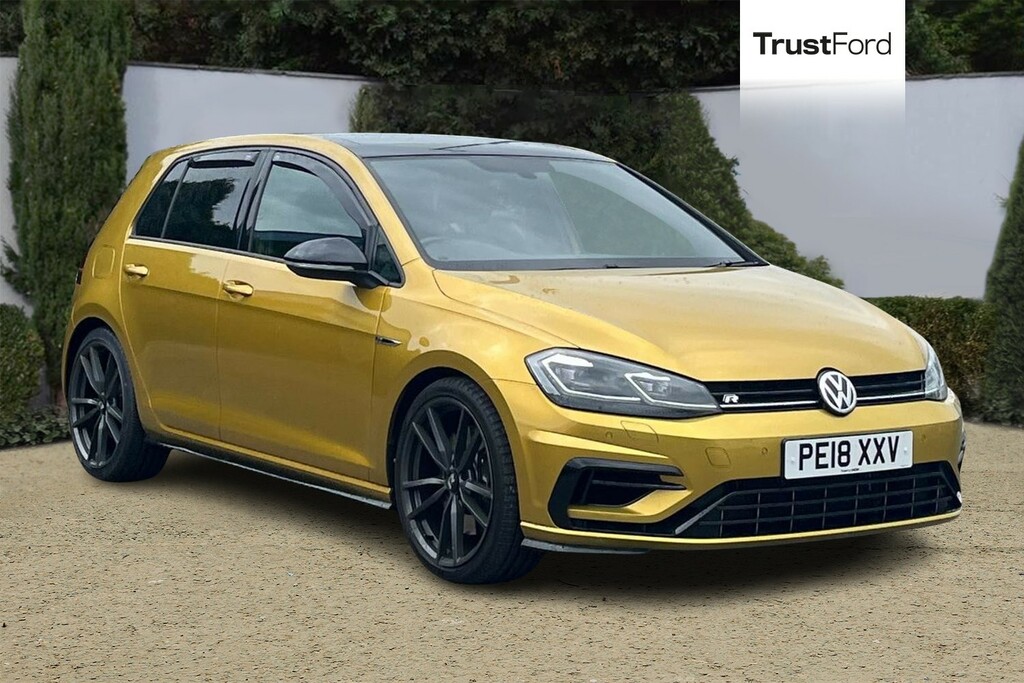 Volkswagen Golf 2.0 Tsi 310 R 4Motion Dsg Yellow