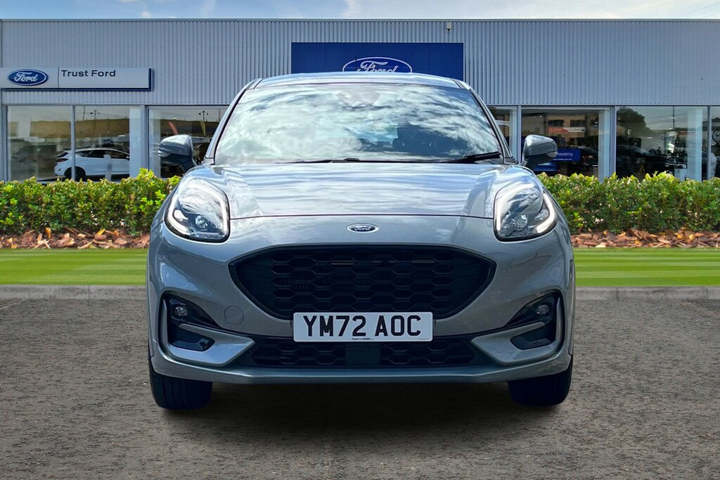 Ford Puma 1.0T Ecoboost Mhev St-line Suv Hybrid D YM72AOC Silver #6