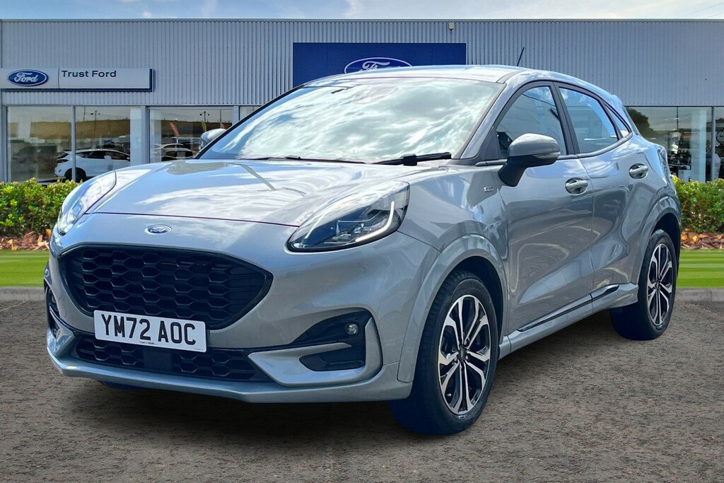 Ford Puma 1.0T Ecoboost Mhev St-line Suv Hybrid D YM72AOC Silver #5