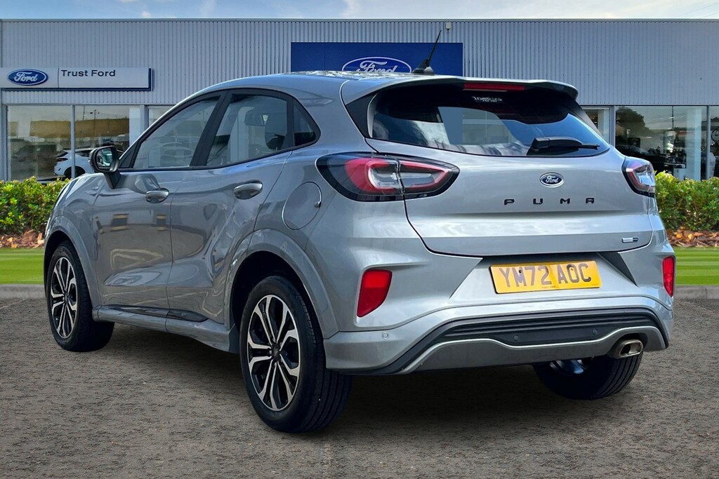 Ford Puma 1.0T Ecoboost Mhev St-line Suv Hybrid D YM72AOC Silver #2