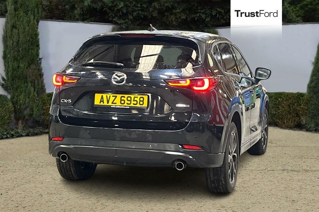 Mazda CX-5 2.0 E-skyactiv G Mhev Exclusive-line Black #4