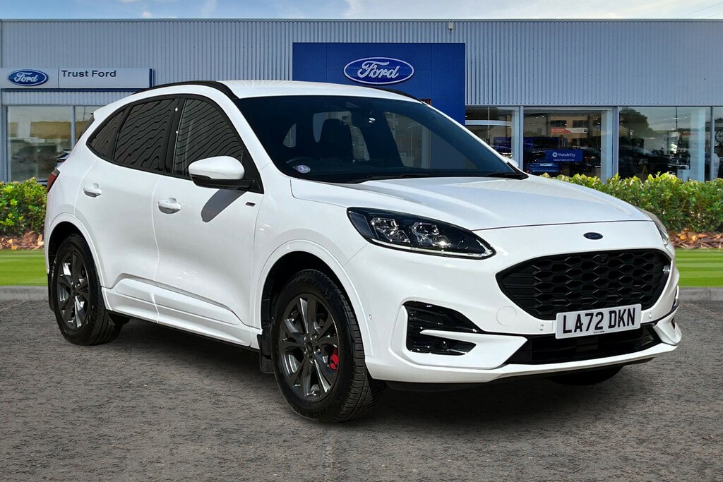 Ford Kuga 2.5 Ecoboost Duratec 14.4Kwh St-line Suv Petro White